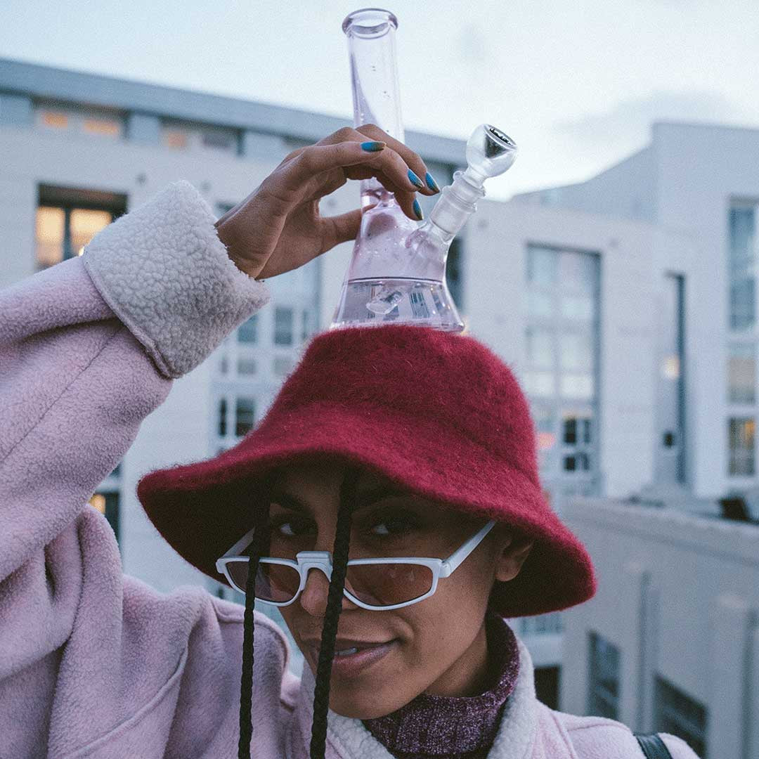 - Pink Beaker Bong
