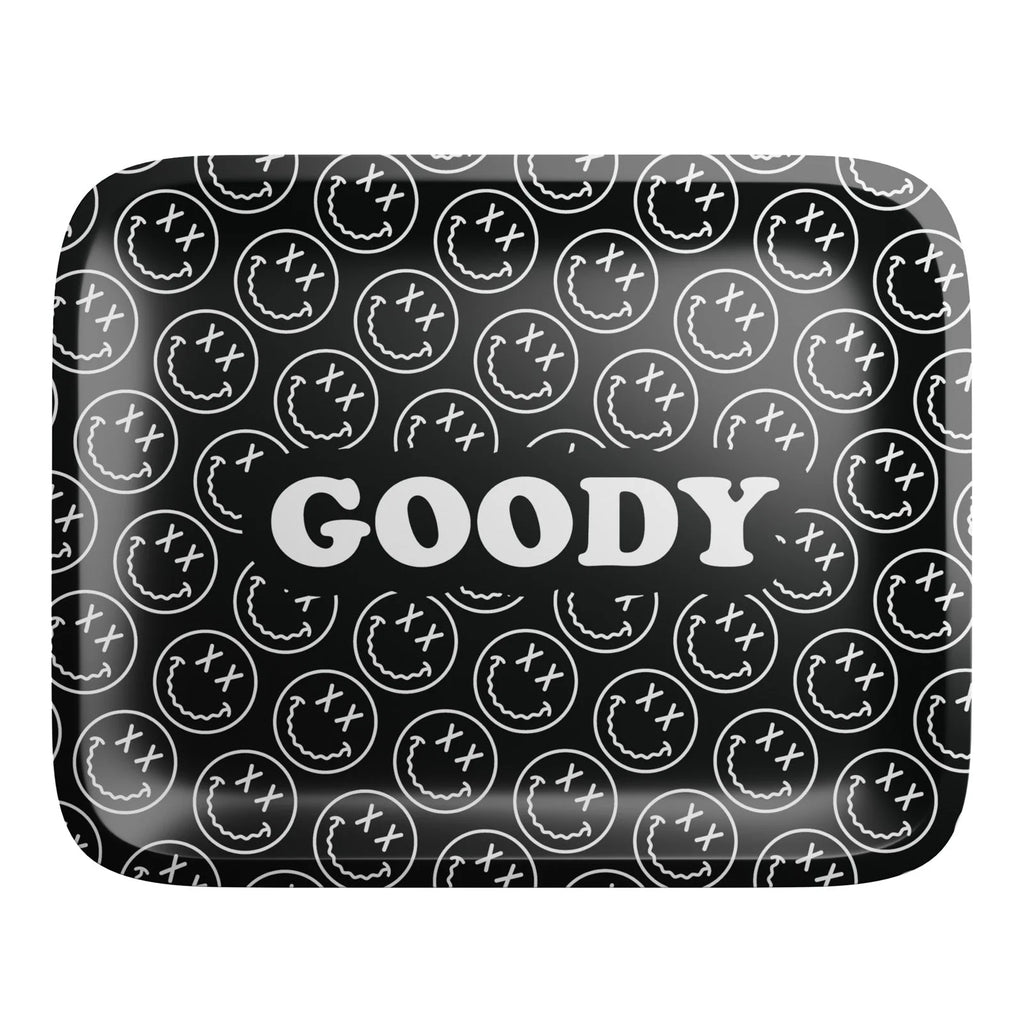- Black Pattern Face Rolling Tray