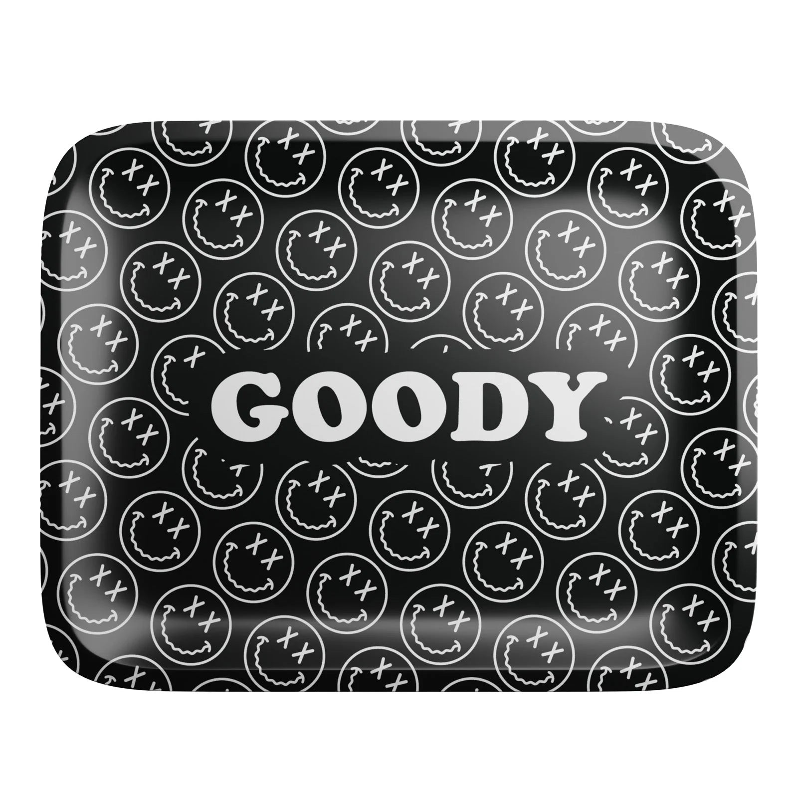 - Black Pattern Face Rolling Tray
