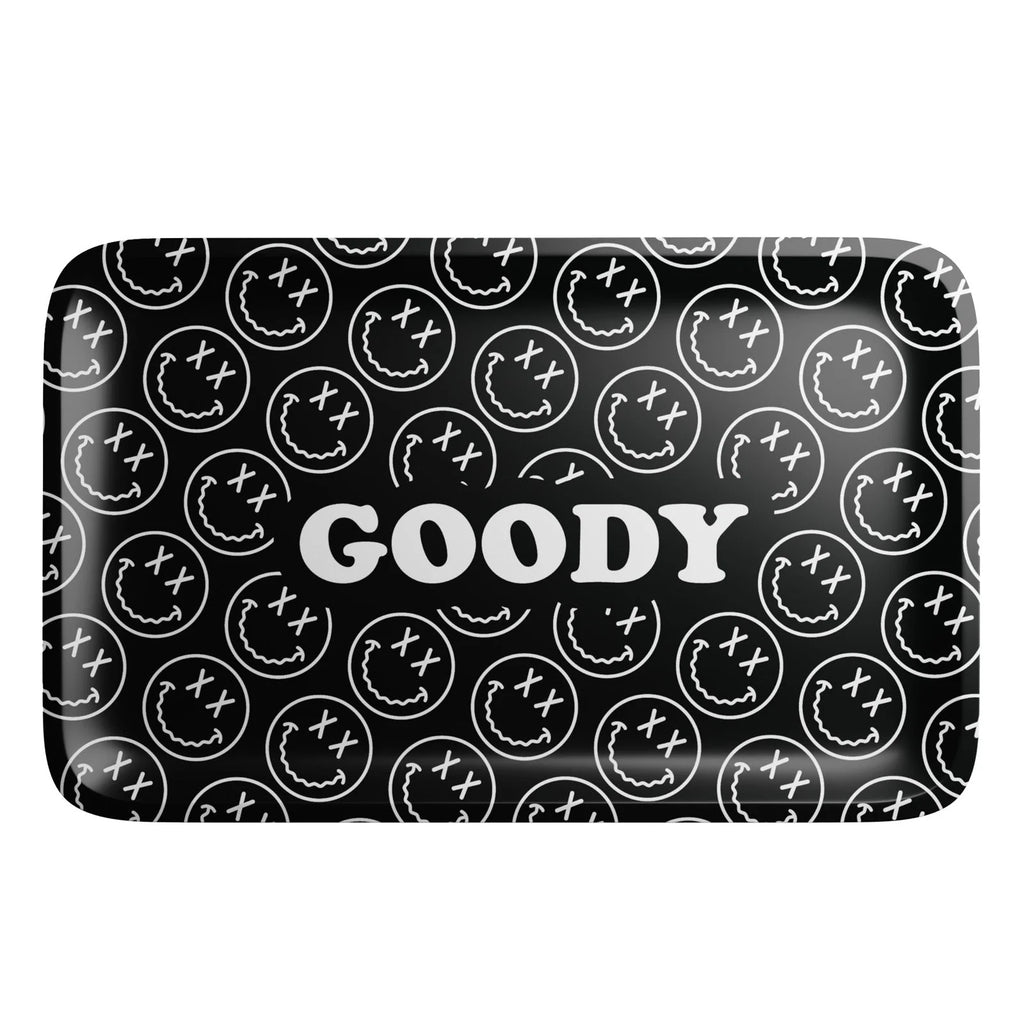 - Black Pattern Face Rolling Tray