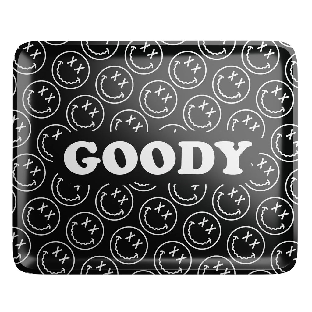 - Black Pattern Face Rolling Tray