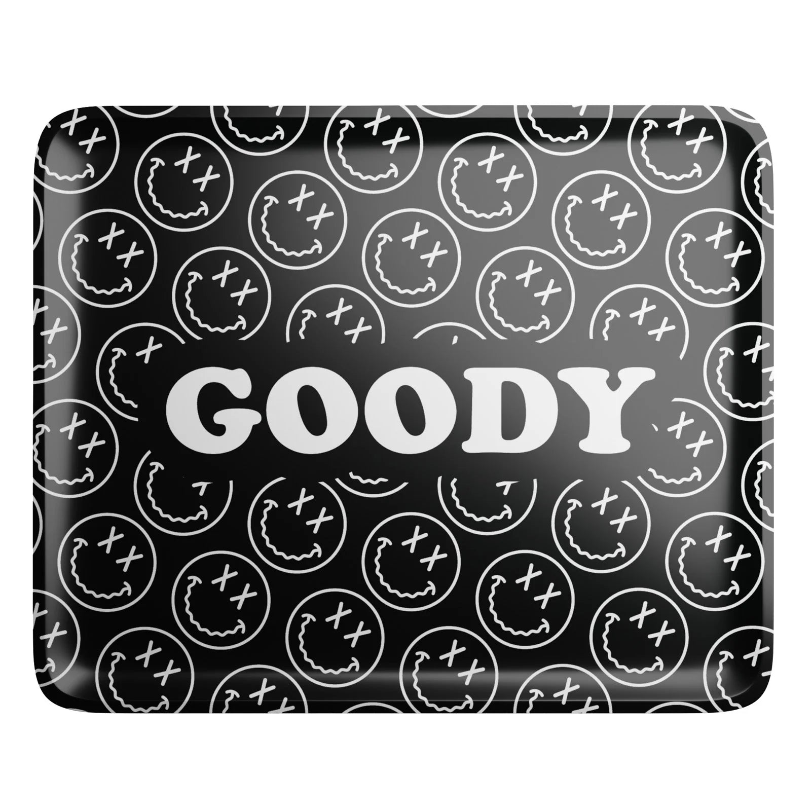 - Black Pattern Face Rolling Tray