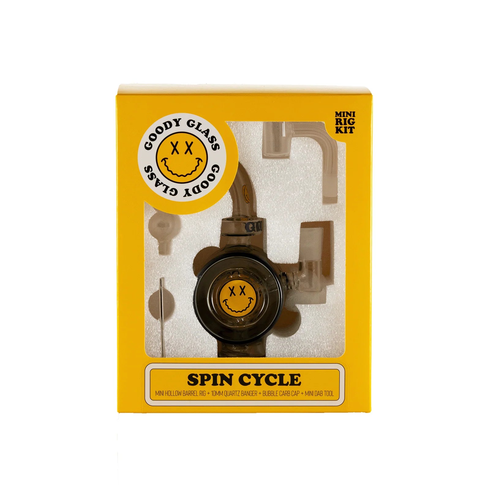 - Spin Cycle Mini Dab Rig 4-Piece Kit