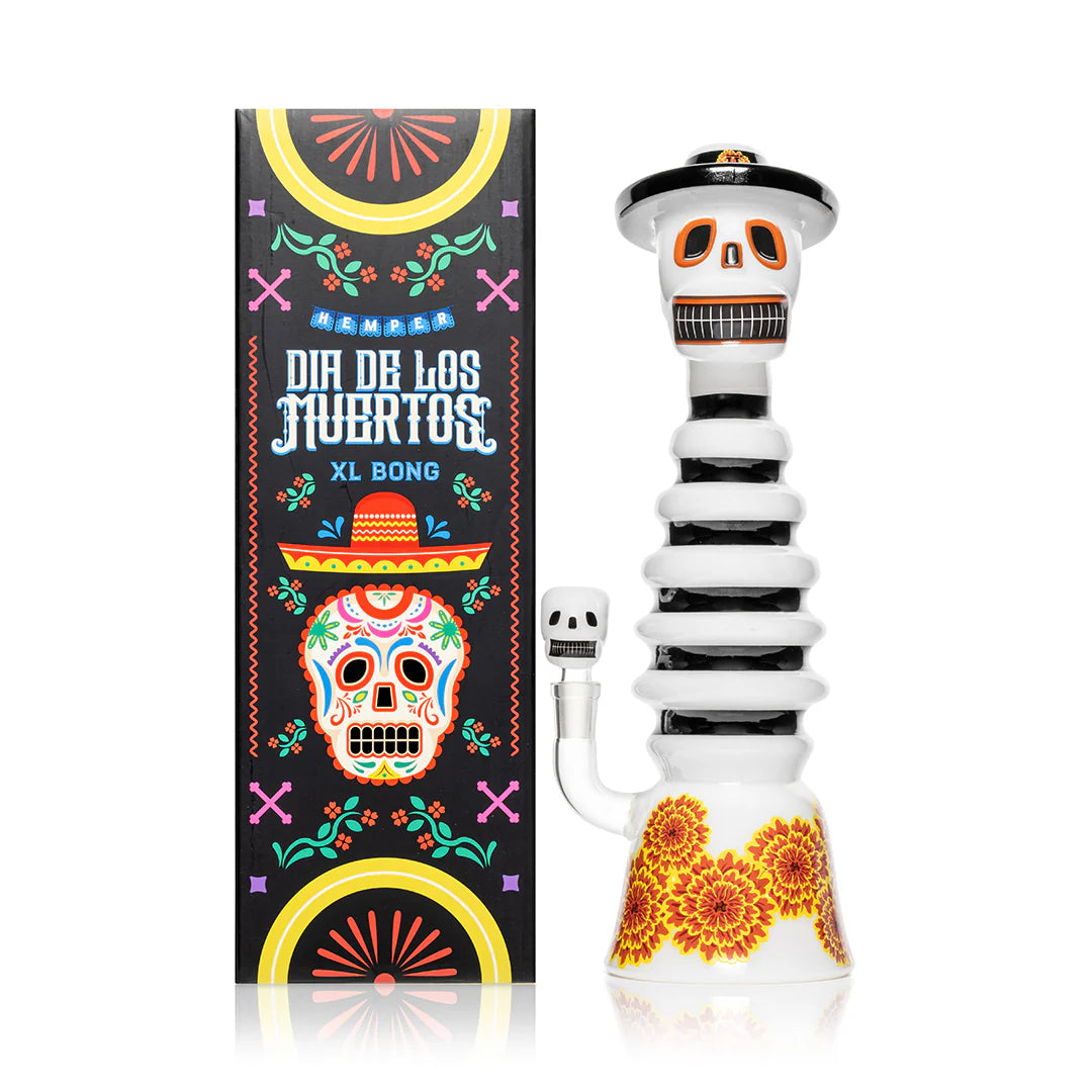 - Dia De Los Muertos XL Bong 13.2"