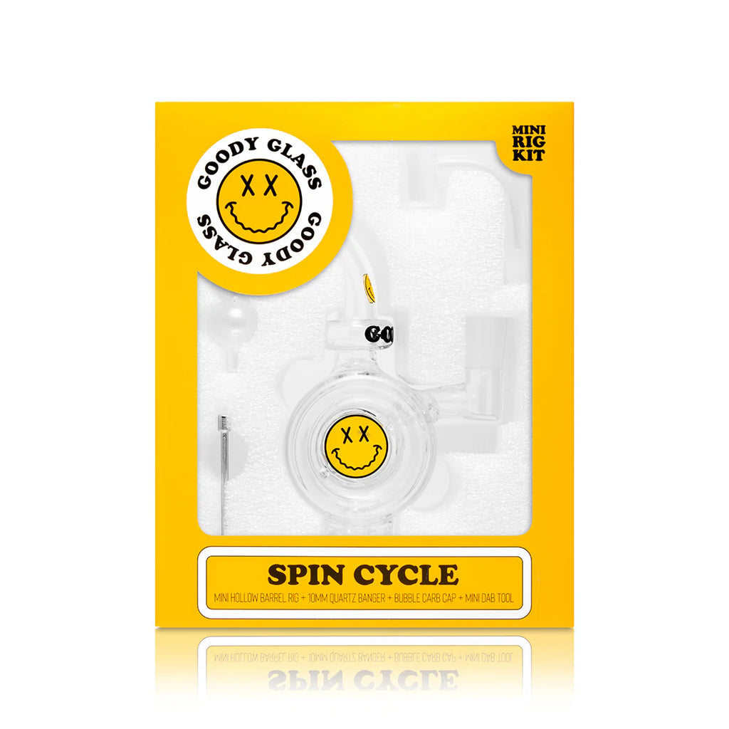 - Spin Cycle Mini Dab Rig 4-Piece Kit